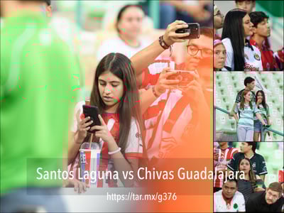 galería de Santos Laguna vs Chivas Guadalajara