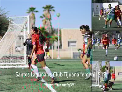 galería de Santos Laguna vs Club Tijuana femenil S19