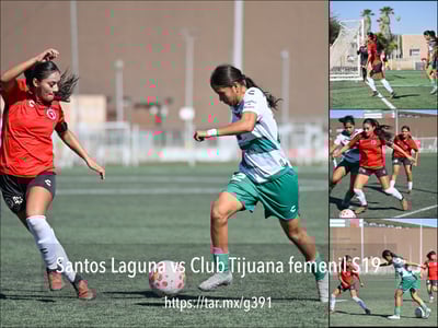 galería de Santos Laguna vs Club Tijuana femenil S19