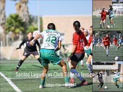 galería de Santos Laguna vs Club Tijuana femenil S19