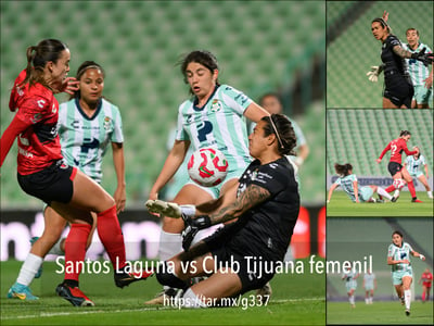 galería de Santos Laguna vs Club Tijuana femenil