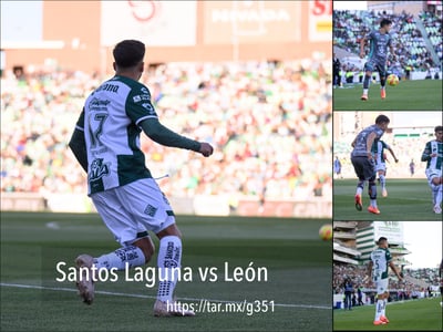 galería de Santos Laguna vs León