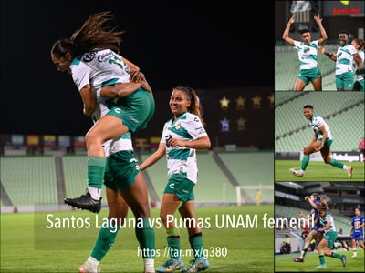 galería de Santos Laguna vs Pumas UNAM femenil