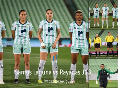 galería de Santos Laguna vs Rayadas J13