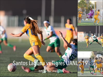 galería de Santos Laguna vs Tigres UANL S19