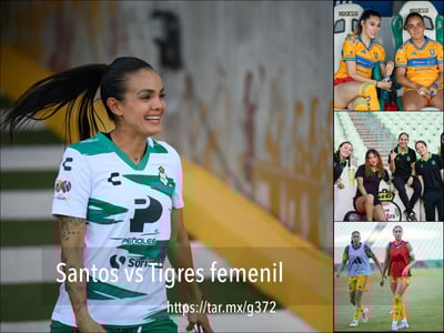 galería de Santos vs Tigres femenil