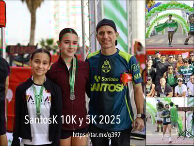 galería de SantosK 10K y 5K 2025
