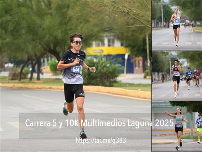 Galería de Carrera 5 y 10K Multimedios Laguna 2025