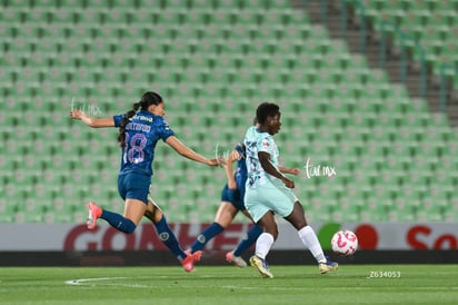 Nancy Antonio, Sandra Nabweteme » Santos Laguna vs América femenil