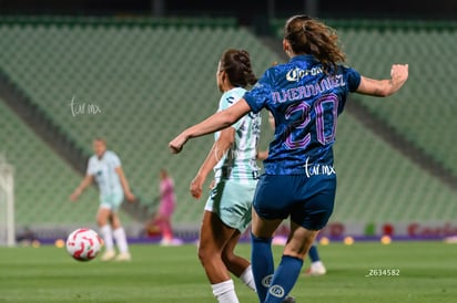 Nicolette Hernández » Santos Laguna vs América femenil