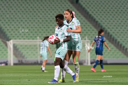 Alessandra Ramirez, Sandra Nabweteme | Santos Laguna vs América femenil
