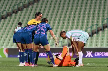Sarah Luebbert, Fedra Cota, Jana Gutiérrez » Santos Laguna vs América femenil