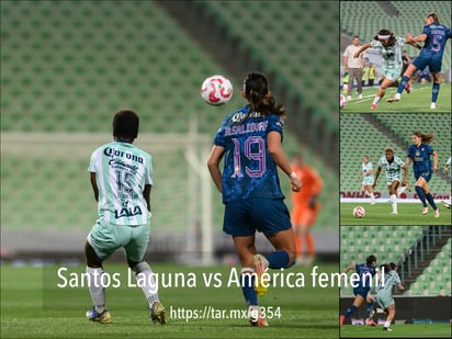 Galería de Santos Laguna vs América femenil