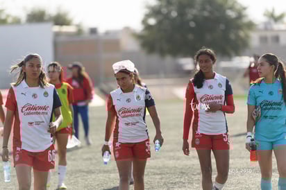 Daniela Sanchez, Kimberlin Galicia, Mia Ceja, Fatima Lino » Santos Laguna vs Chivas Guadalajara S19