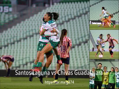 Galería de Santos Laguna vs Chivas Guadalajara femenil