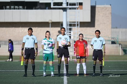 Capitanas, árbitros María De León, Melany Sosa » Santos Laguna vs Club Tijuana femenil S19