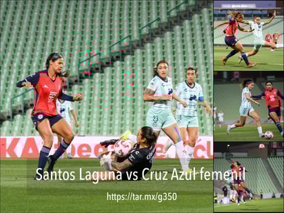 Galería de Santos Laguna vs Cruz Azul femenil