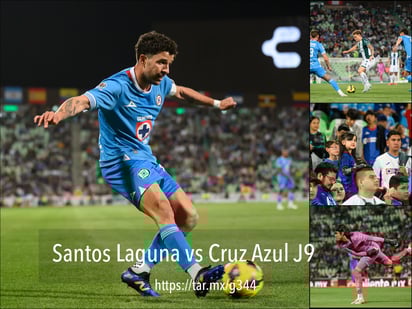Galería de Santos Laguna vs Cruz Azul J9