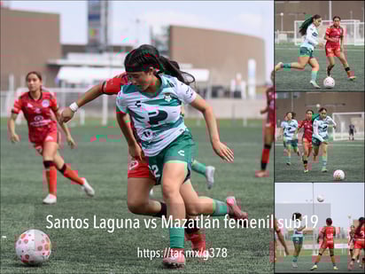 Galería de Santos Laguna vs Mazatlán femenil sub19