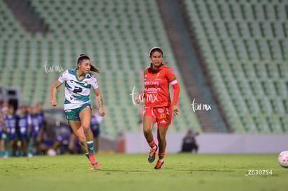 Lia Romero, Samantha Calvillo » Santos Laguna vs Necaxa femenil