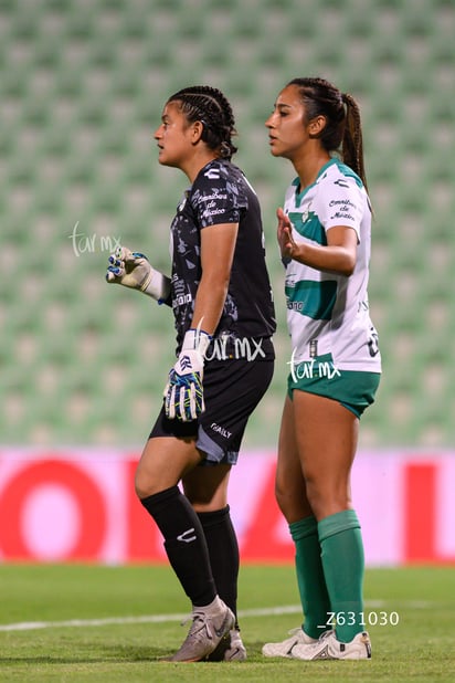 Karla Rodriguez, Tabatha Rivas | Santos Laguna vs Necaxa femenil