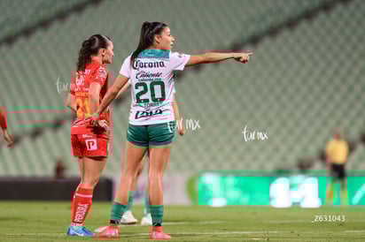 Lia Romero | Santos Laguna vs Necaxa femenil
