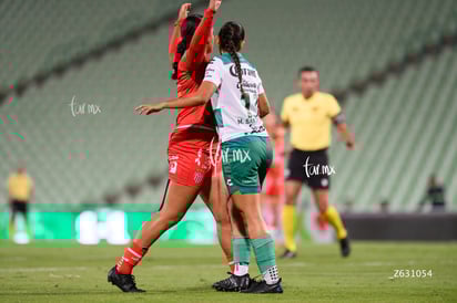 Mayra Santana, Brenda Vega | Santos Laguna vs Necaxa femenil