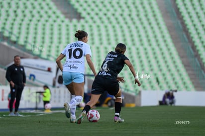 Myra Delgadillo, Havi Ibarra » Santos Laguna vs Pachuca femenil