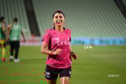 Fernánda Juárez, árbitra | Santos Laguna vs Puebla femenil