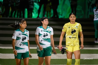 Renata Ramírez, Tania Baca, Arlett Casas | Santos Laguna vs Puebla femenil