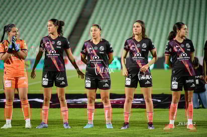 Silvia Machuca, Liliana Sánchez, Dulce Martínez, Paulina Su