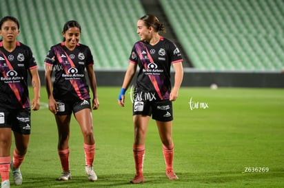Cynthia Rodríguez, Luisa De Alba | Santos Laguna vs Puebla femenil