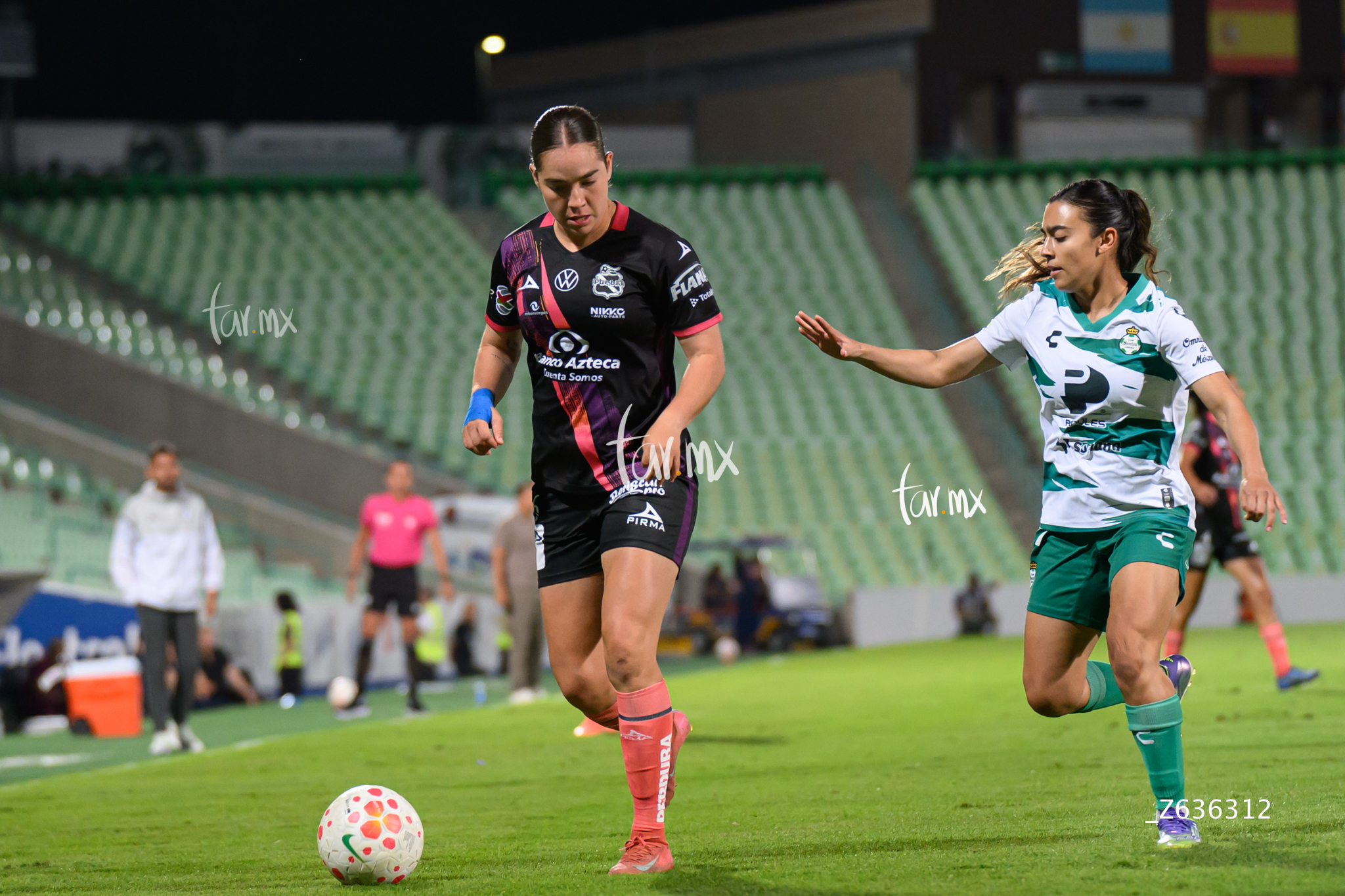 Luisa De Alba, Marianne Martínez | Santos Laguna vs Puebla femenil