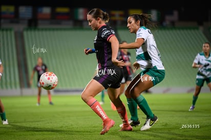 Cynthia Rodríguez, Karla Rodriguez | Santos Laguna vs Puebla femenil