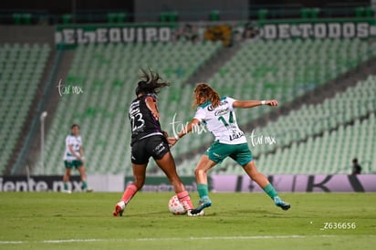 Kimberli Gómez, Cynthia Rodríguez » Santos Laguna vs Puebla femenil