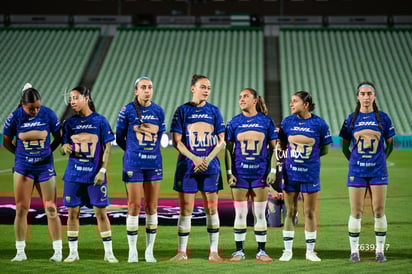 Silvana Flores, Cristina Torres, Stephanie Ribeiro, Ximena R | Santos Laguna vs Pumas UNAM femenil