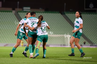 gol Frida Cussin, Kimberli Gómez, Vivian Ikechukwu, Mayra Sa » Santos Laguna vs Pumas UNAM femenil