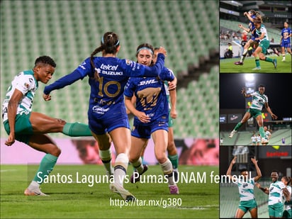 Galería de Santos Laguna vs Pumas UNAM femenil