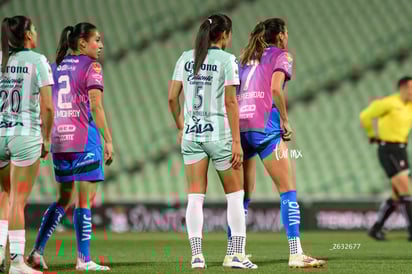 Yessenia Novella, Christina Burkenroad | Santos Laguna vs Rayadas J13