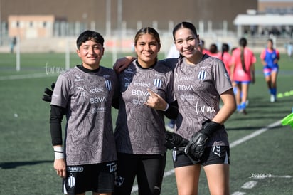 Porteras Rayadas, Ximena Díaz, Nina Fabela, Sandra Guillermo » Santos Laguna vs Rayadas Monterrey S19