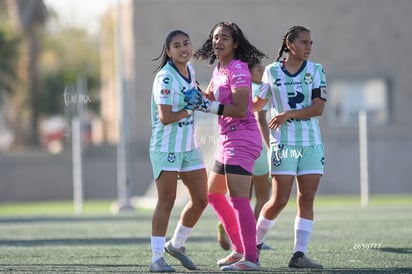 Layda Fernández, Daniela Iñiguez, Hiromi Alaniz | Santos Laguna vs Rayadas Monterrey S19