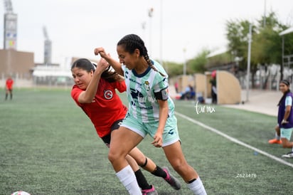 Hiromi Alaniz, Nicole Camarena | Santos Laguna vs Tijuana femenil sub 19