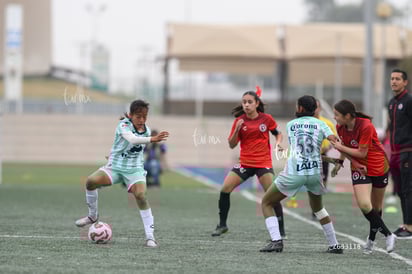 Ximena Lomelí, Dulce Martínez, Renata Ramírez | Santos Laguna vs Tijuana femenil sub 19