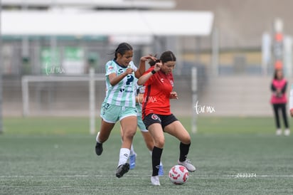 Ximena Lomelí, Dulce Martínez | Santos Laguna vs Tijuana femenil sub 19