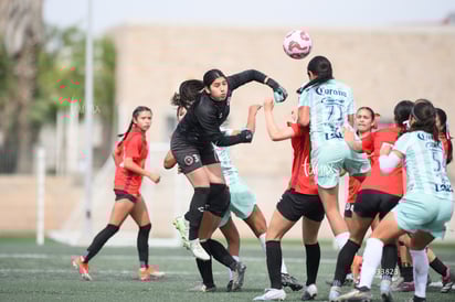 Victoria Escandón, Abril Montiel | Santos Laguna vs Tijuana femenil sub 19