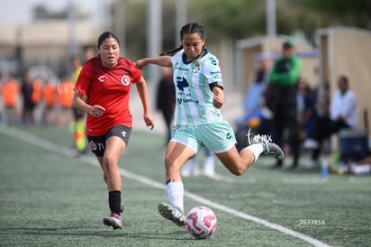 Hiromi Alaniz, Nicole Camarena | Santos Laguna vs Tijuana femenil sub 19
