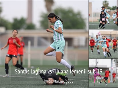 Galería de Santos Laguna vs Tijuana femenil sub 19