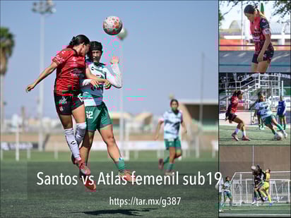 Galería de Santos vs Atlas femenil sub19