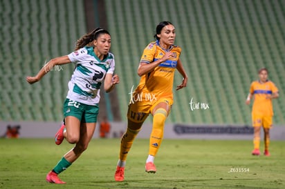 Lia Romero, Sabrina Enciso » Santos vs Tigres femenil