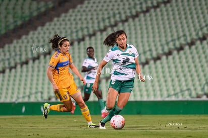 Yessenia Novella, Alexia Delgado | Santos vs Tigres femenil